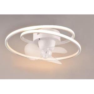 Plafoniera Led Trio Lighting Umea Con Ventilatore W K