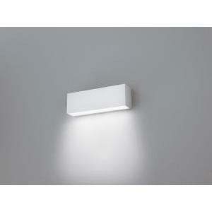 Lampada led monodirezionale da parete 25w luce calda 3000k in alluminio colore bianco ba30/1a/3k/w