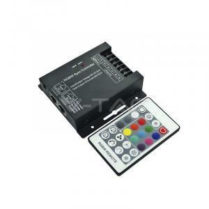 Controller led sync  rgb 12v-288w- 24v 576w con telecomando vt-2424 3338