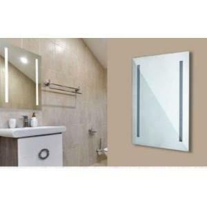 Specchio led per bagno antiappannamento 17w luce fredda 6400k in ferro vt-8505 40441
