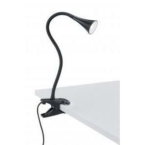 Viper lampada da studio led flessibile con pinza nera h. 35cm r22398102