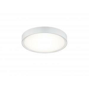 Clarimo plafoniera led bagno con bordo bianco d.33 659011801