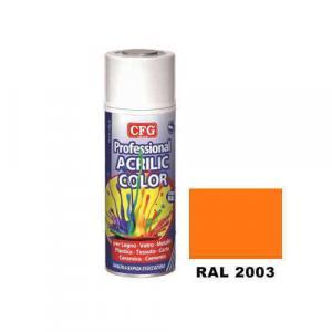 Spray acrilico professionale  - a rapida essiccazione arancio pastello ral2003 sp2003