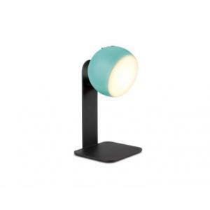 Lampada da tavolo sally ricaricabile turchese 1,5w led ec001/2k/t