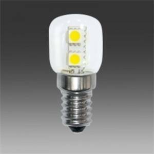 Lampadina tubolare led 1w attacco e14 luce calda 21021