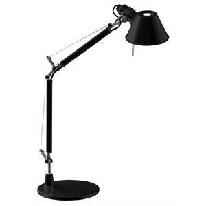 Lampada da tavolo bracci mobili tolomeo micro nero a011830