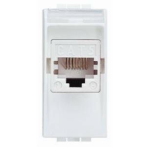 Livinglight presa rj45 cat.6 colore bianco n4261at6