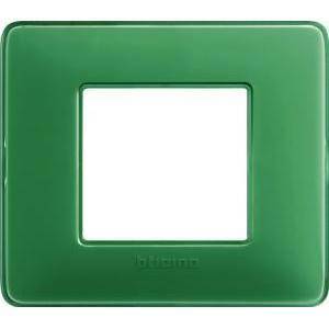 Matix placca 2 posti colors te verde am4802cvc