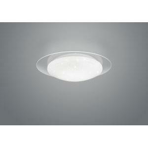 Frodo plafoniera led diffusore bianco effetto stelle con bordo trasparente e telecomando multifunzione d.35 r62063500