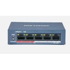 Switch 4 porte poe +1 porta ethernet ds-3e0105p-e/m (b) 301801291