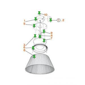 Diffusore acidato per romeo moon s2  rf03171-ricambio