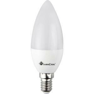 Lampadina oliva led 5w attacco piccolo e14 luce naturale 4000k 21283