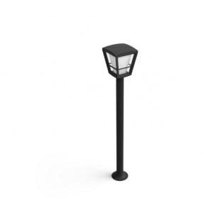 Palo basso led econic da esterno ip44 nero 1744230p7