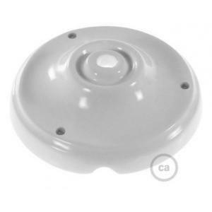 Kit rosone porcellana diametro 10,5 cm bianco 25923