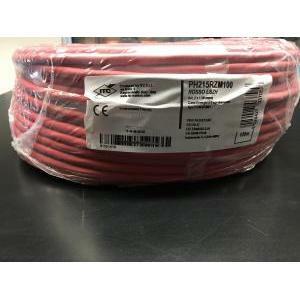 Cavo schermato antincendio fg4ohm1 ph 2x1,50 lszh rosso ph215rzm100