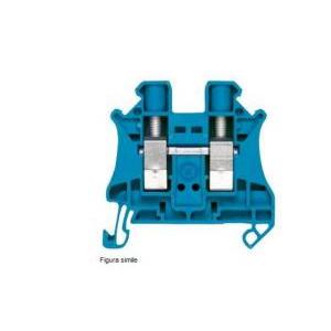 Morsetto passante 4 mmq blu 8wa10111bg11 8wh10000ag01