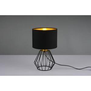 Lampada da tavolo chuck  r50931002 - colore nero e14 ip20