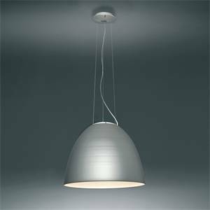 Lampada sospensione nur halo alluminio anodizzato a240610