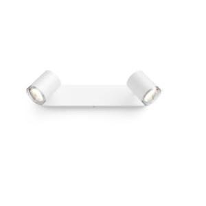 Faretto led bagno  adore- 2 luci gu10 bianco- 34087900