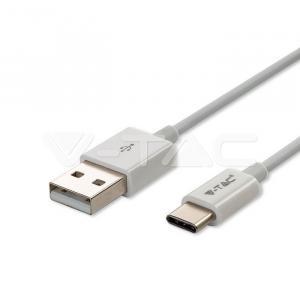 Cavo usb-c  8486 - colore bianco 1m