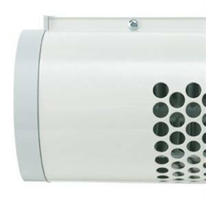 Termoventilatore miniaturizzato da installare a parete microrapid 1500w 0000070622 70622