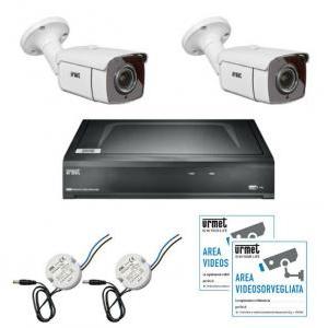 Kit videosorveglianza  1097/818-ahd 5m 8ch-2telecamere e 1hvr