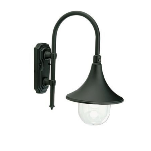Lampada da parete  lampara 1xe27 max 60w nero - 347/06