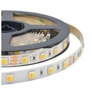 Striscia led  2897 vt-2835 120 -24v 14w/m 3in1 ip20