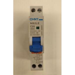 Interruttore mts compact  1p+n c20a 30ma 6ka ac-689003