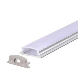 Profilo in alluminio flessibile  per striscia led- 2 metri vt-8138 - 2909