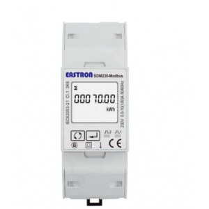 Energy meter  10kw 10a 2p - gwem-1p-s