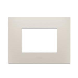 Placca ego  chorusmart 3 posti natural beige - gw16003nb