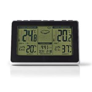 Stazione meteo  con sensore wireless a batteria - west400bk