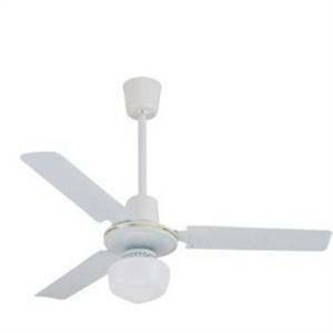 Ventilatore da soffitto d.90cm colore bianco con luce zfs8093