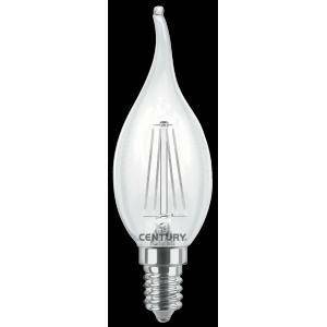 Lampadina colpo di vento led filamento 4w attacco e14 luce calda inm1c-041427