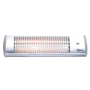 Stufa infrarossi qlima ip24 1200w grigio -  ebh-112