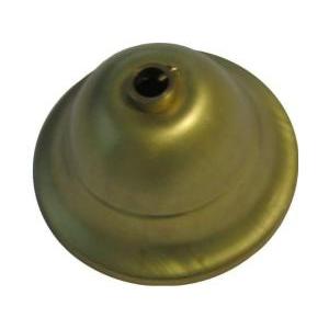 Rosone  diametro 90mm metallo liscio ottone - 70610