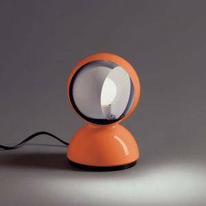 Lampada da tavolo eclisse 25w attacco e14 colore arancio 0028050a