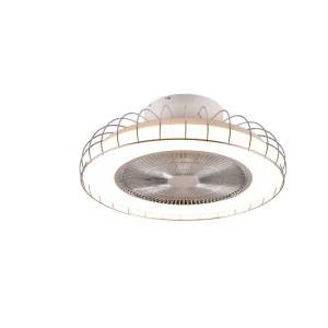 Plafoniera led con ventola  sandfjord 30w 2700-6500k cromo - r64122106