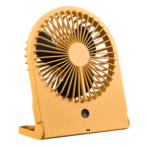 Ventilatore da tavolo a batteria  breezy 3 velocità usb-c giallo brillante - r044-83