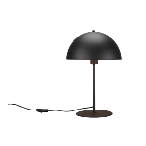Lampada da tavolo  nola 1xe27 max 40w nero opaco - 506290132