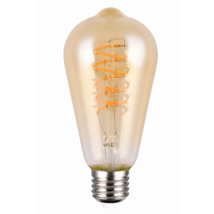 Lampadina led  led-lm attacco e27 7w 1800k ambra - 987-4813