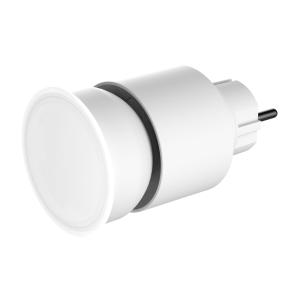 Luce led notturna  ip44 10w 3000k con spina schuko 4 livelli di luminosità - 58047