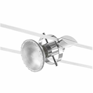 Lampada da binario  halley-c15_j2 1xe27 max 77w cromo - tr4202-3