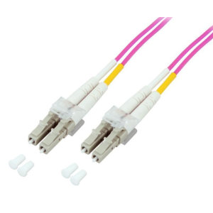 Cavo a fibra ottica ic intracom diametro 2mm da 10m fucsia - 304130