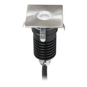 Incasso led quadrato 3w luce calda 90971/45/3k