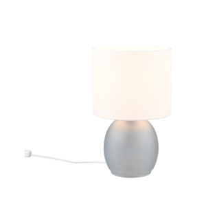 Lampada da tavolo  vela 1xe14 max 10w grigio - 517900111