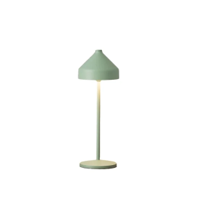 Lampada da tavolo led  amelie ricaricabile 3w ip65 verde salvia - ld1090v3