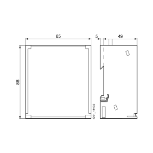 Blocco distributore  4p 80a 500v - 5st2501