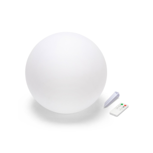 Sfera luminosa led rgb a energia solare  solar nova xl 0.4w 3000k bianco - sl532